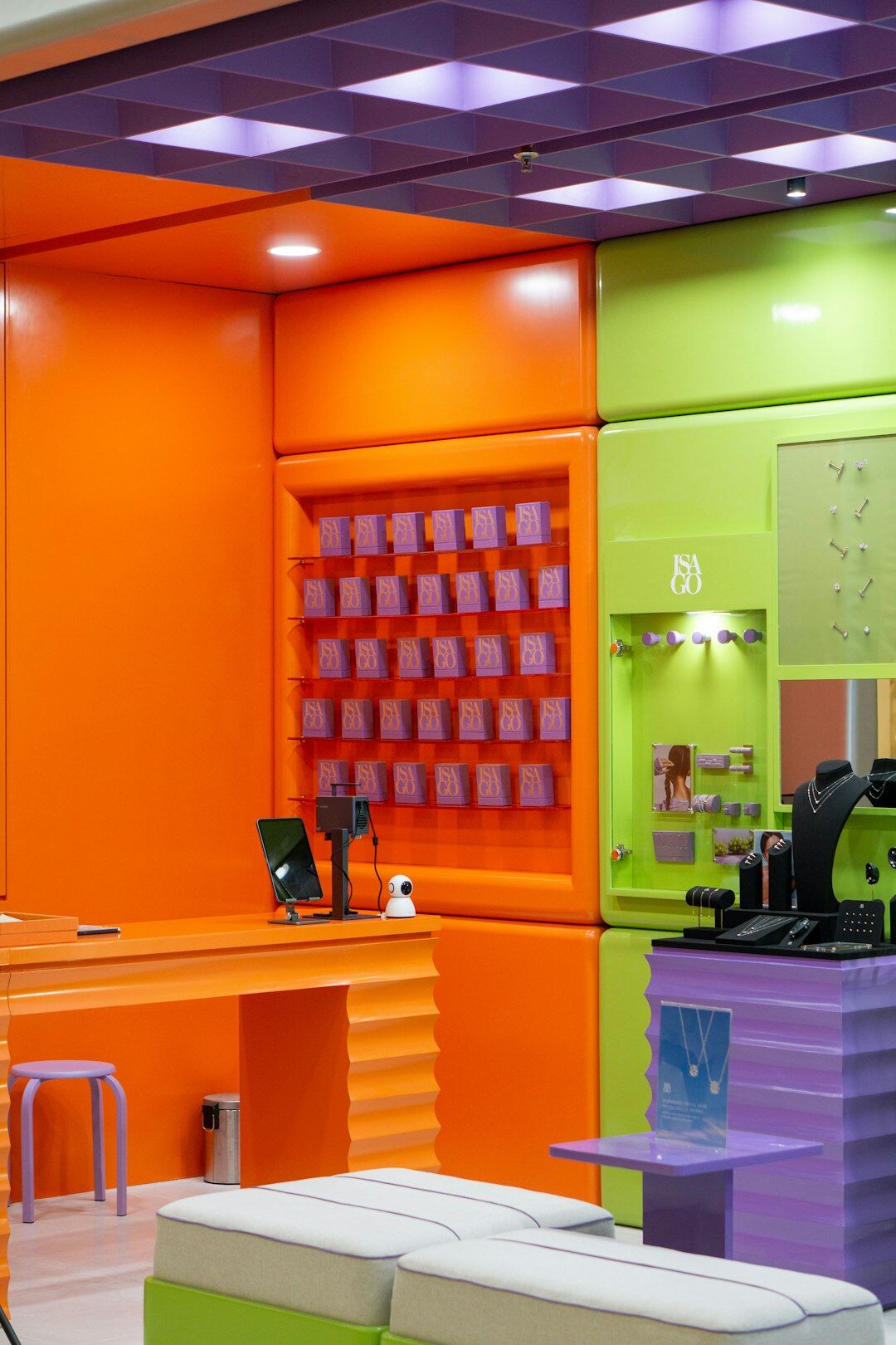 luxury fashion store interior