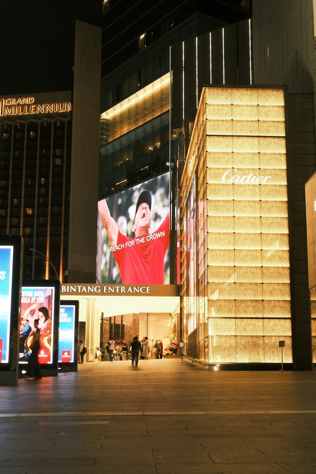 luxury fashion store entrance